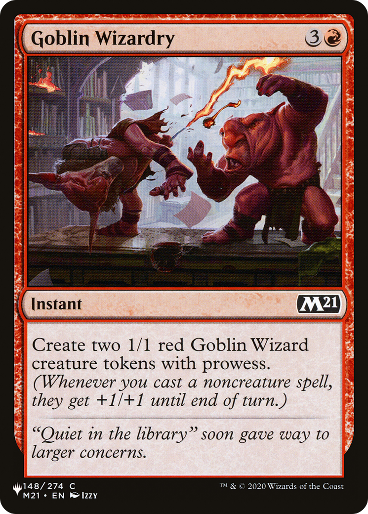 Goblin Wizardry [The List] | Lots Moore NSW