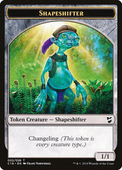 Zombie // Shapeshifter Double-Sided Token [Commander 2018 Tokens] | Lots Moore NSW