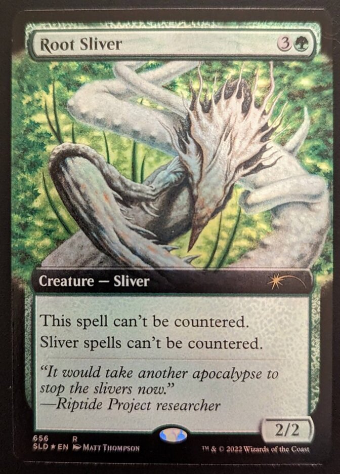 Root Sliver (Extended Art) [Secret Lair Drop Promos] | Lots Moore NSW