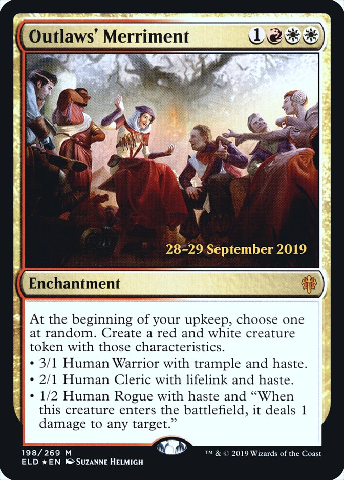 Outlaws' Merriment [Throne of Eldraine Prerelease Promos] | Lots Moore NSW