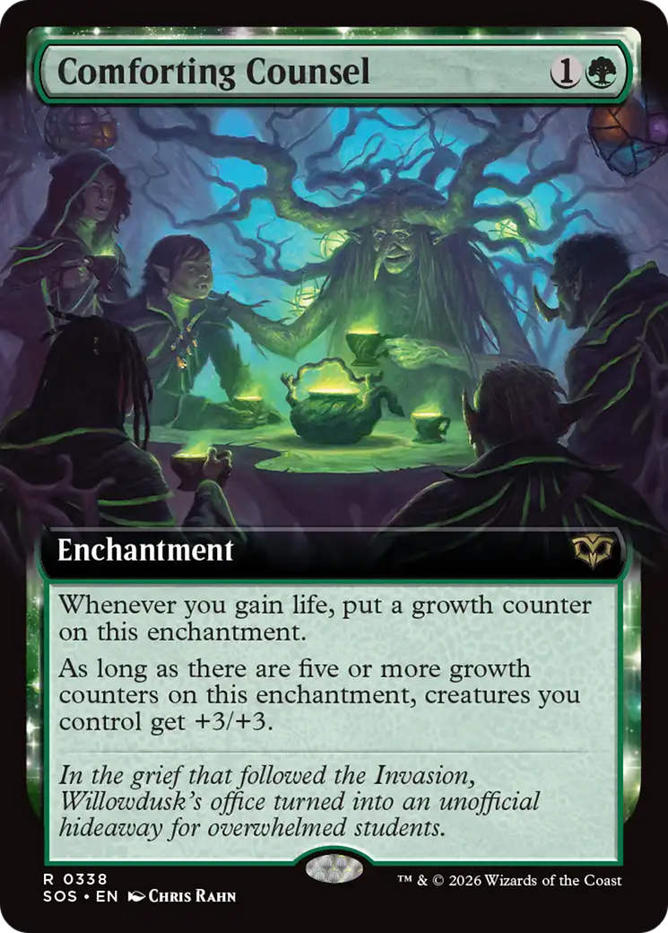 Comforting Counsel (Extended Art) [Secrets of Strixhaven] | Lots Moore NSW