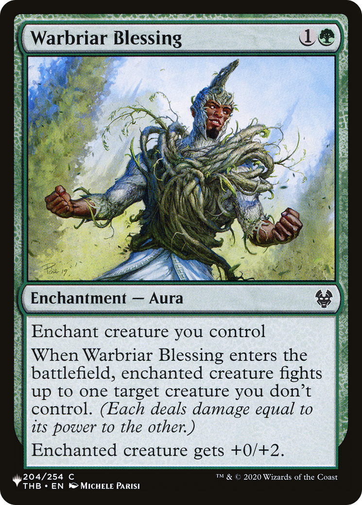 Warbriar Blessing [The List Reprints] | Lots Moore NSW