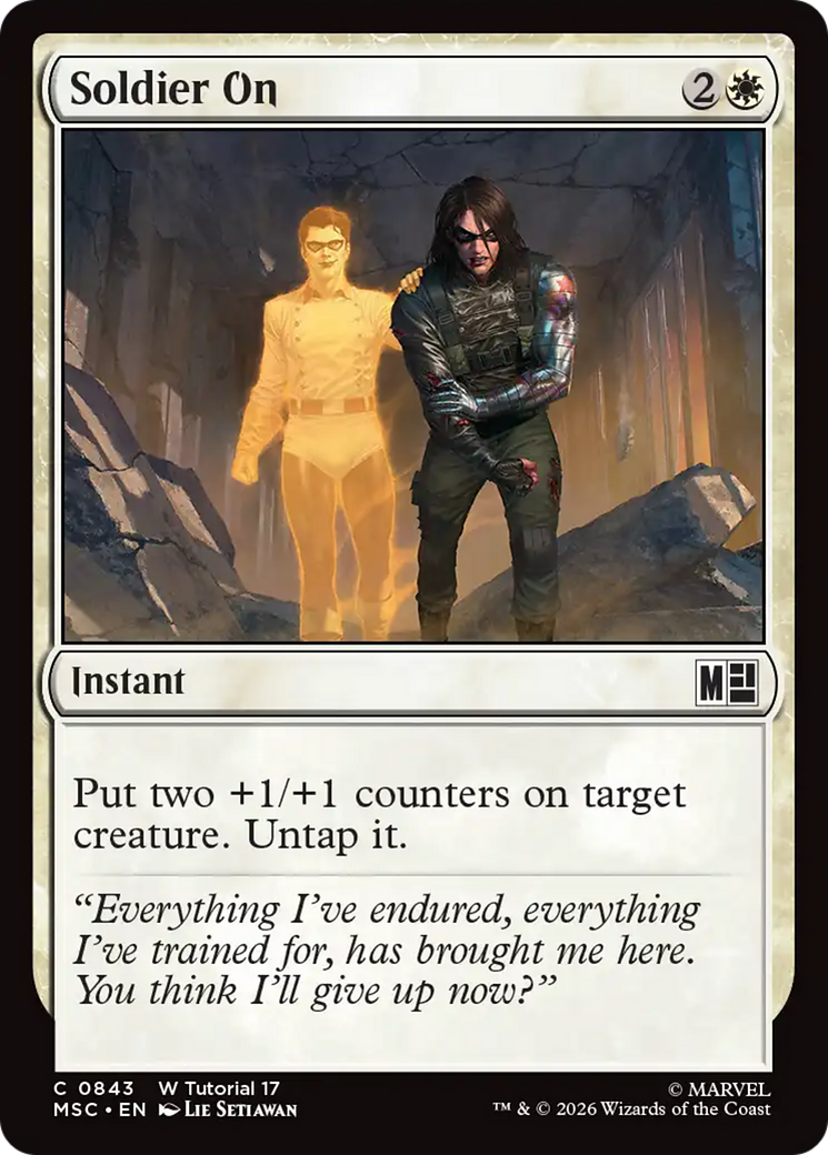 Soldier On [Marvel Super Heroes Commander] | Lots Moore NSW