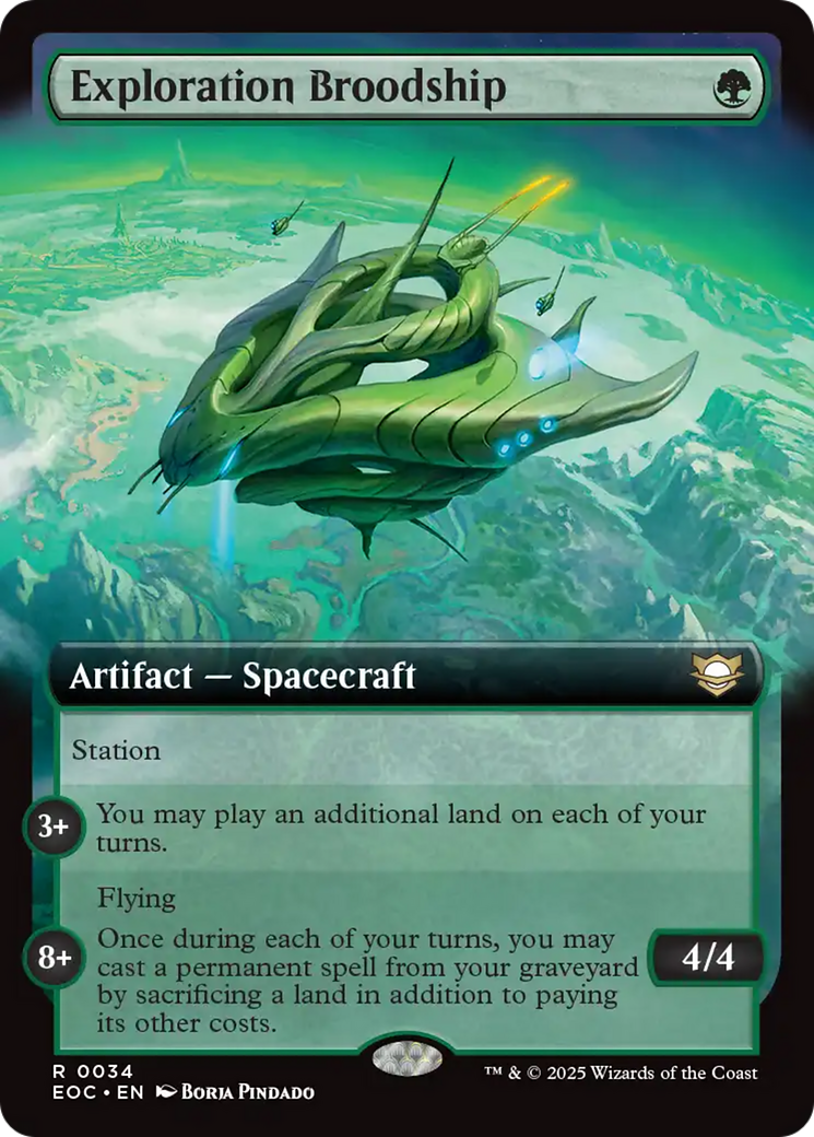 Exploration Broodship (Extended Art) [Edge of Eternities Commander] | Lots Moore NSW