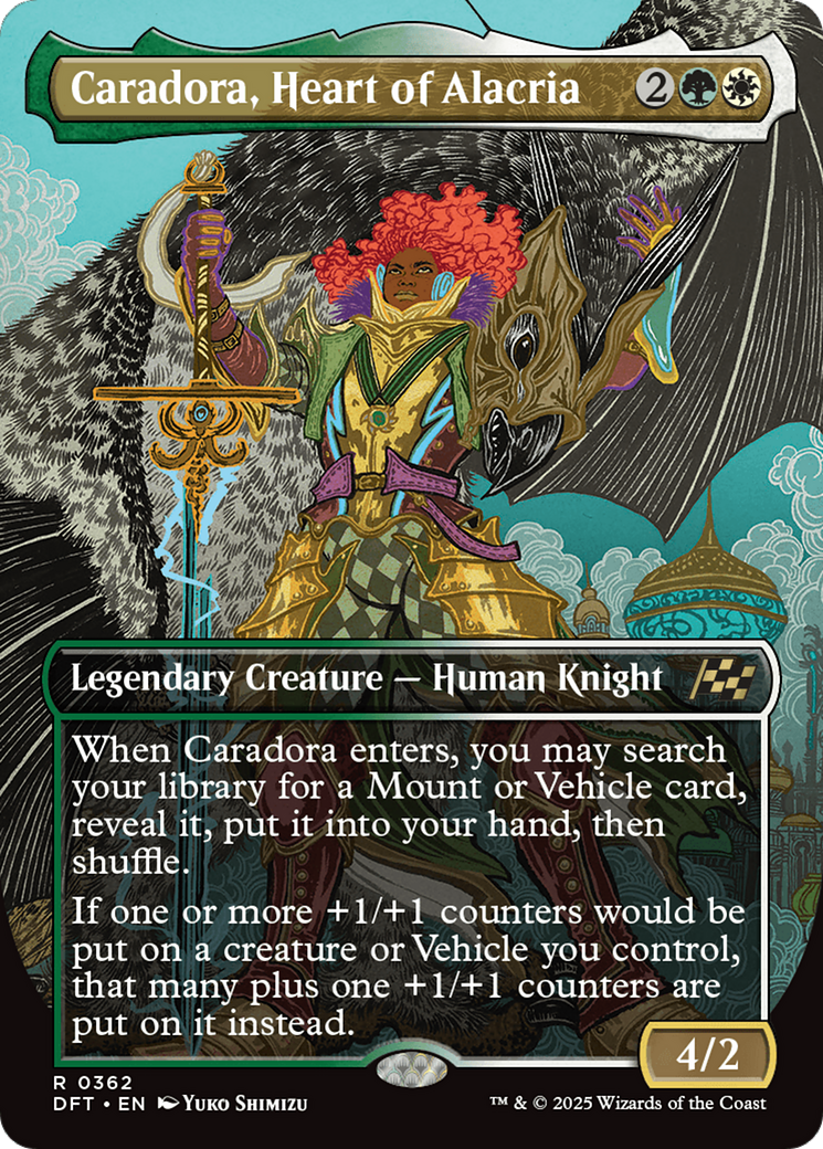 Caradora, Heart of Alacria (Borderless) [Aetherdrift] | Lots Moore NSW