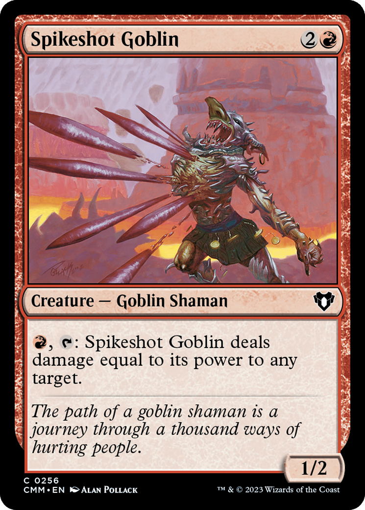 Spikeshot Goblin [Commander Masters] | Lots Moore NSW