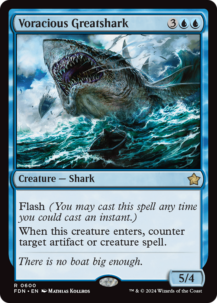 Voracious Greatshark [Foundations] | Lots Moore NSW