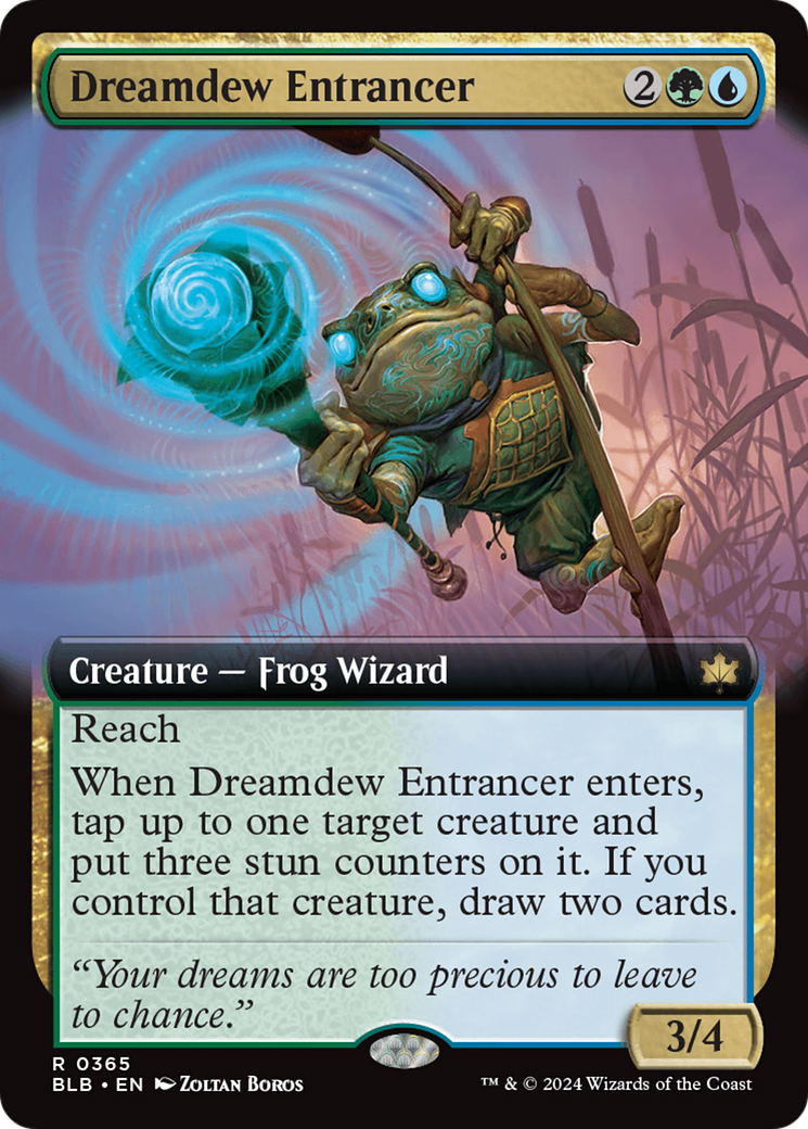 Dreamdew Entrancer (Extended Art) [Bloomburrow] | Lots Moore NSW