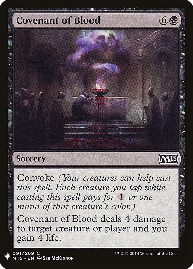 Covenant of Blood [Mystery Booster] | Lots Moore NSW