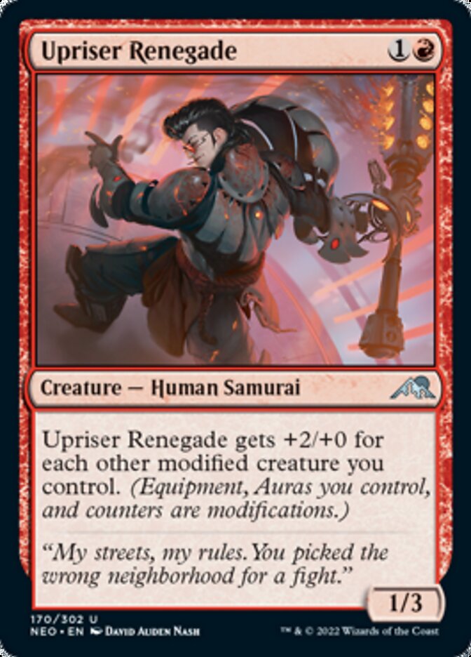 Upriser Renegade [Kamigawa: Neon Dynasty] | Lots Moore NSW