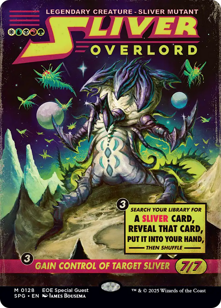 Sliver Overlord (Showcase) [Edge of Eternities Special Guests] | Lots Moore NSW
