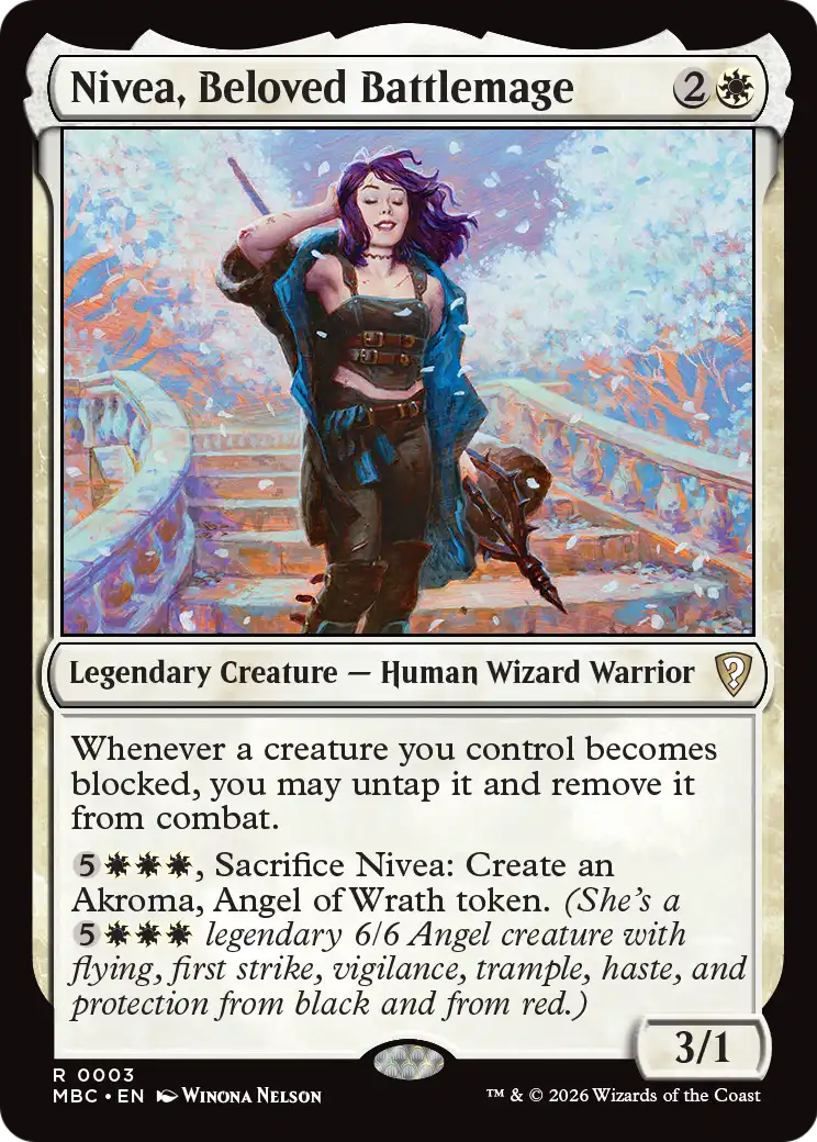 Nivea, Beloved Battlemage [Mystery Booster: Commander Edition] | Lots Moore NSW