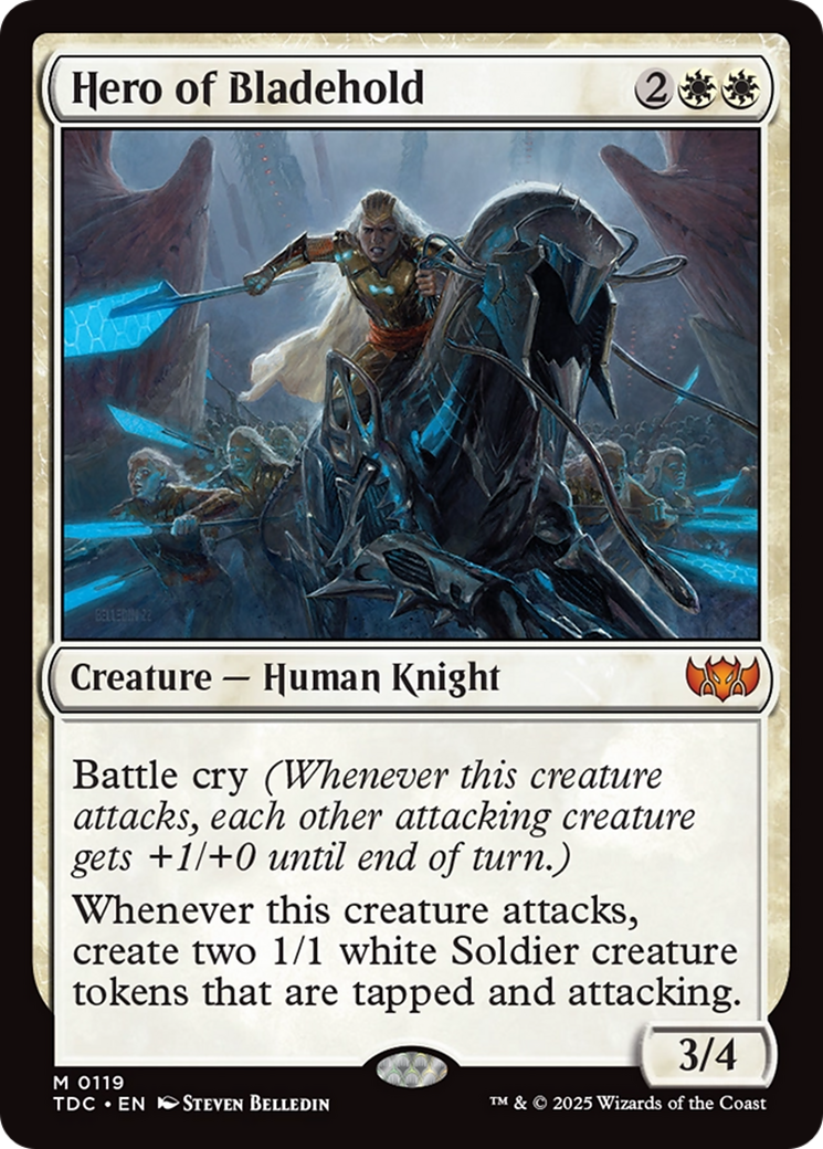 Hero of Bladehold [Tarkir: Dragonstorm Commander] | Lots Moore NSW
