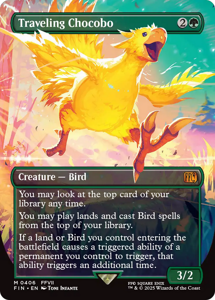 Traveling Chocobo (Borderless) [FINAL FANTASY] | Lots Moore NSW