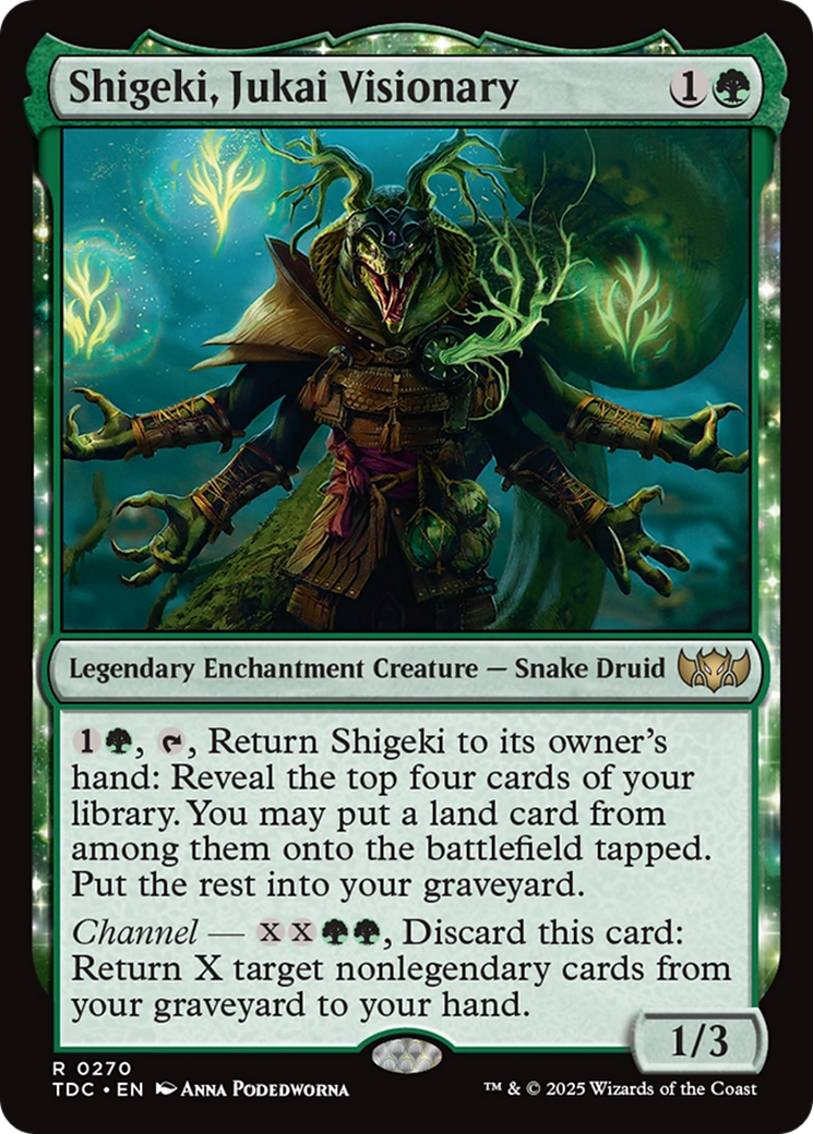 Shigeki, Jukai Visionary [Tarkir: Dragonstorm Commander] | Lots Moore NSW