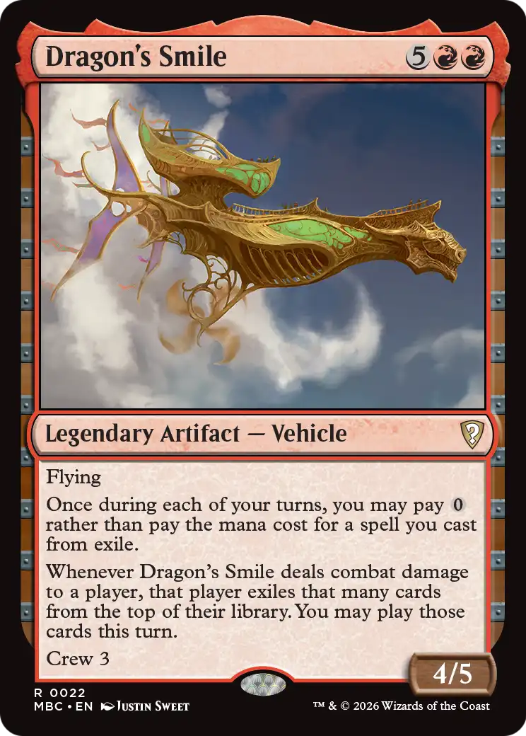 Dragon's Smile [Mystery Booster: Commander Edition] | Lots Moore NSW