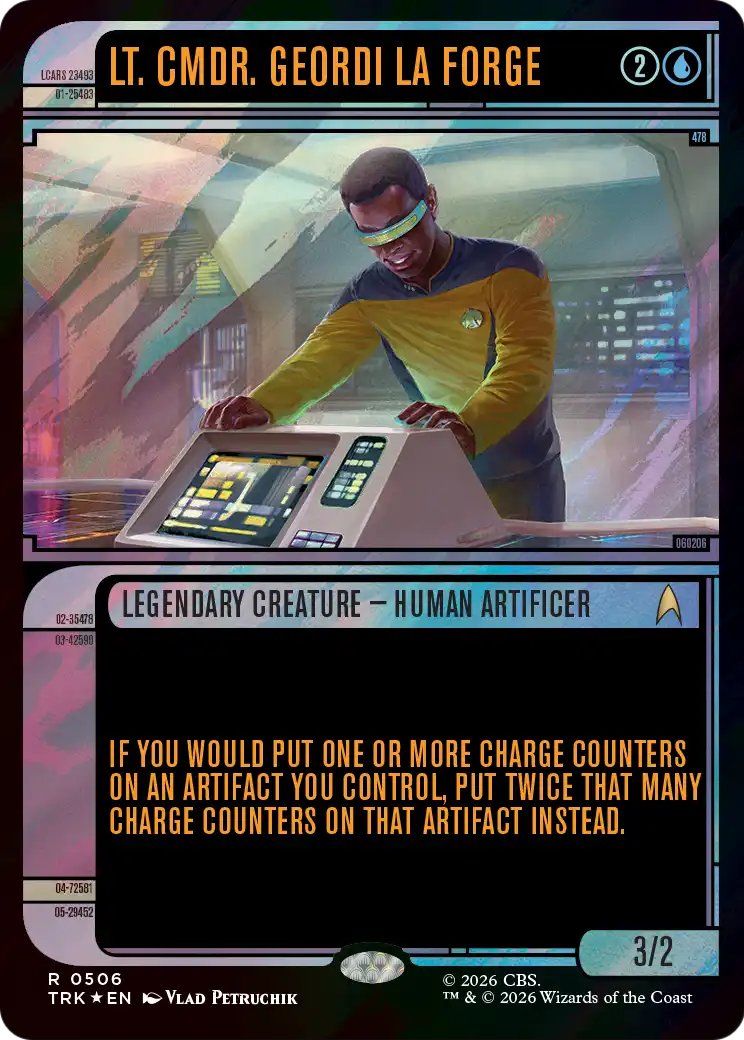 Lt. Cmdr. Geordi La Forge (Showcase) (Surge Foil) [Star Trek] | Lots Moore NSW