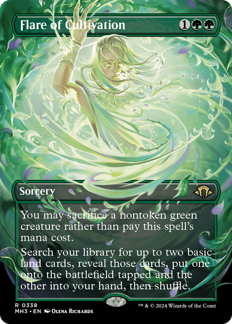 Flare of Cultivation (Borderless) [Modern Horizons 3] | Lots Moore NSW