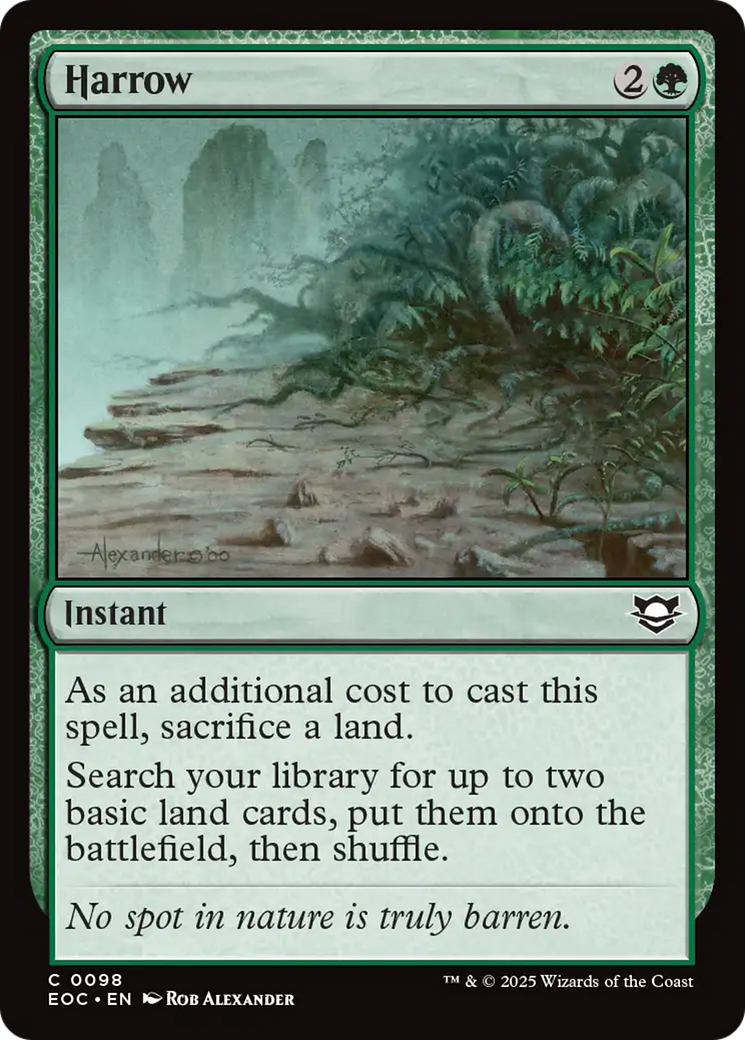 Harrow [Edge of Eternities Commander] | Lots Moore NSW