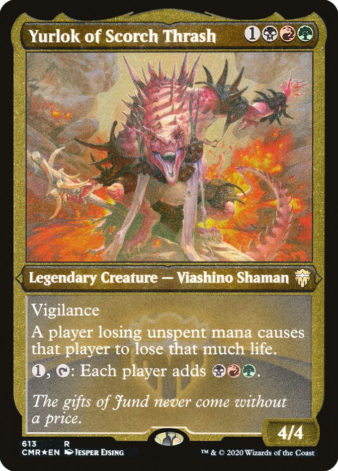 Yurlok of Scorch Thrash (Etched) [Commander Legends] | Lots Moore NSW