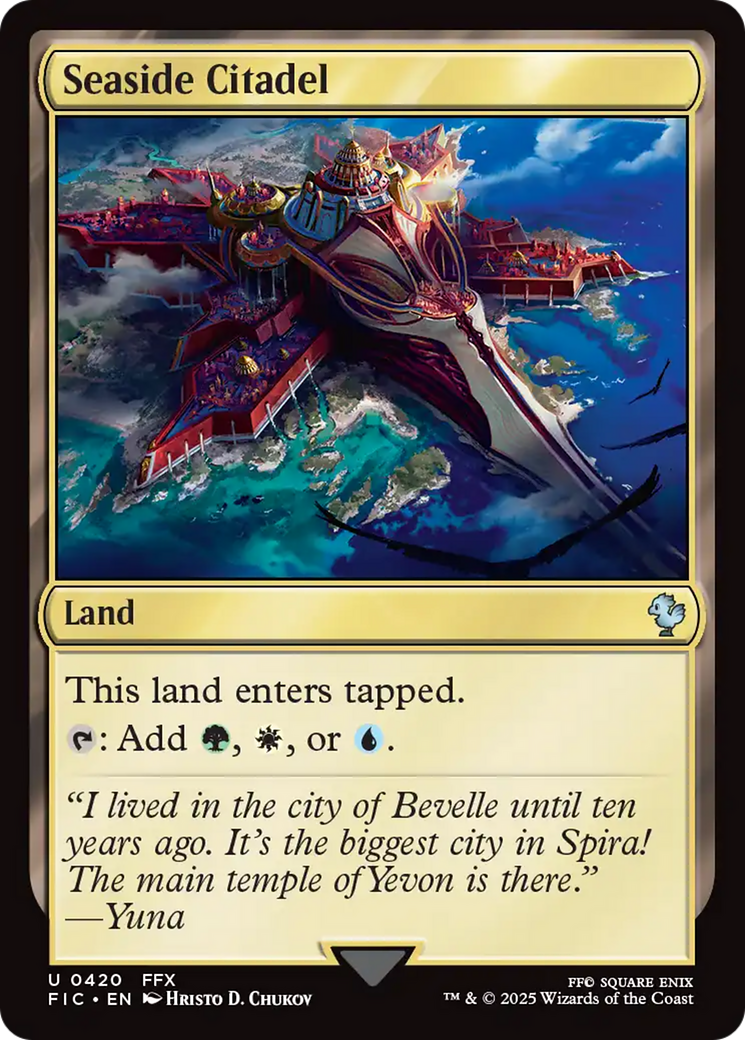 Seaside Citadel [FINAL FANTASY Commander] | Lots Moore NSW