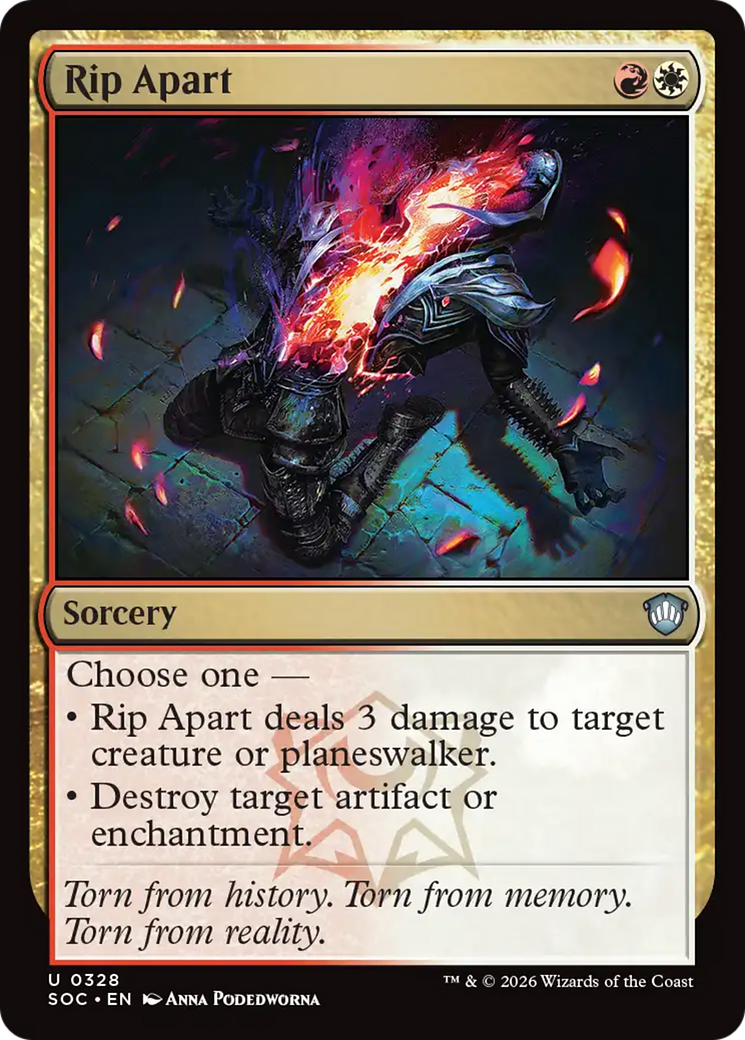Rip Apart [Secrets of Strixhaven Commander] | Lots Moore NSW