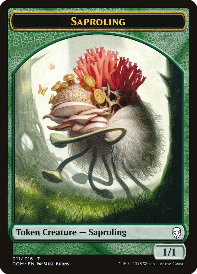 Saproling Token (011/016) [Dominaria Tokens] | Lots Moore NSW