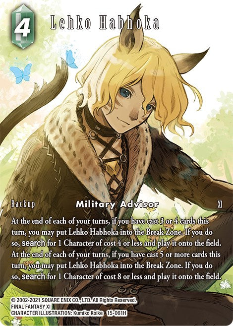 Lehko Habhoka (Full Art) [Crystal Dominion] | Lots Moore NSW