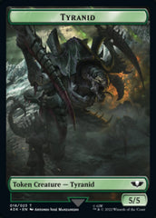 Tyranid (017) // Tyranid (018) Double-Sided Token (Surge Foil) [Warhammer 40,000 Tokens] | Lots Moore NSW