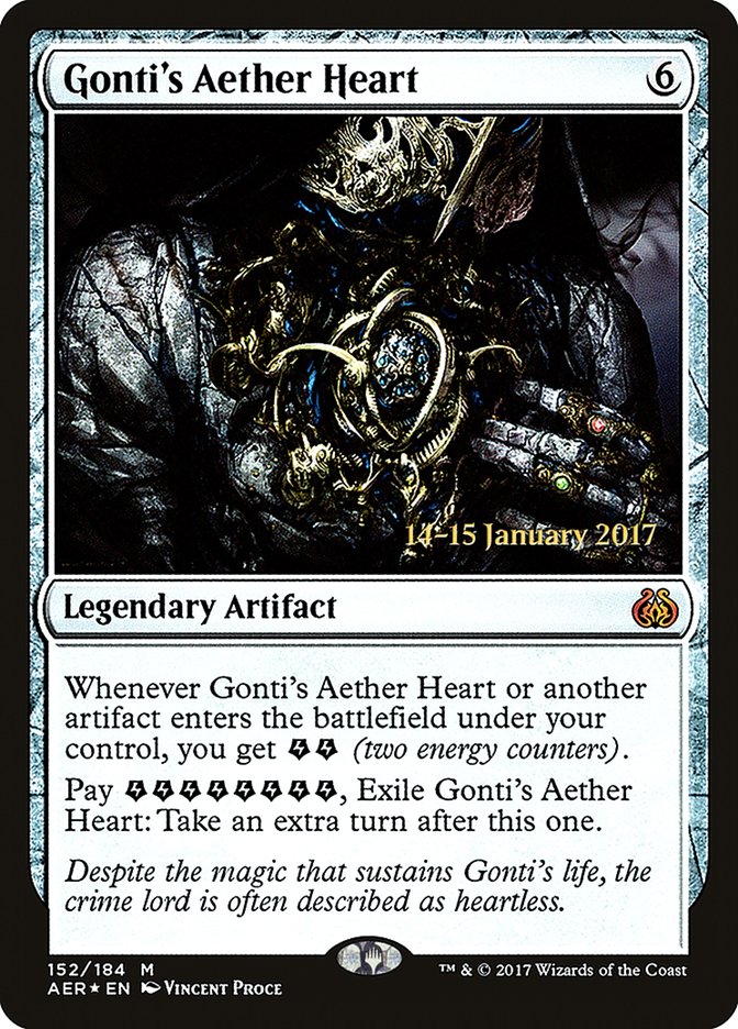 Gonti's Aether Heart [Aether Revolt Prerelease Promos] | Lots Moore NSW