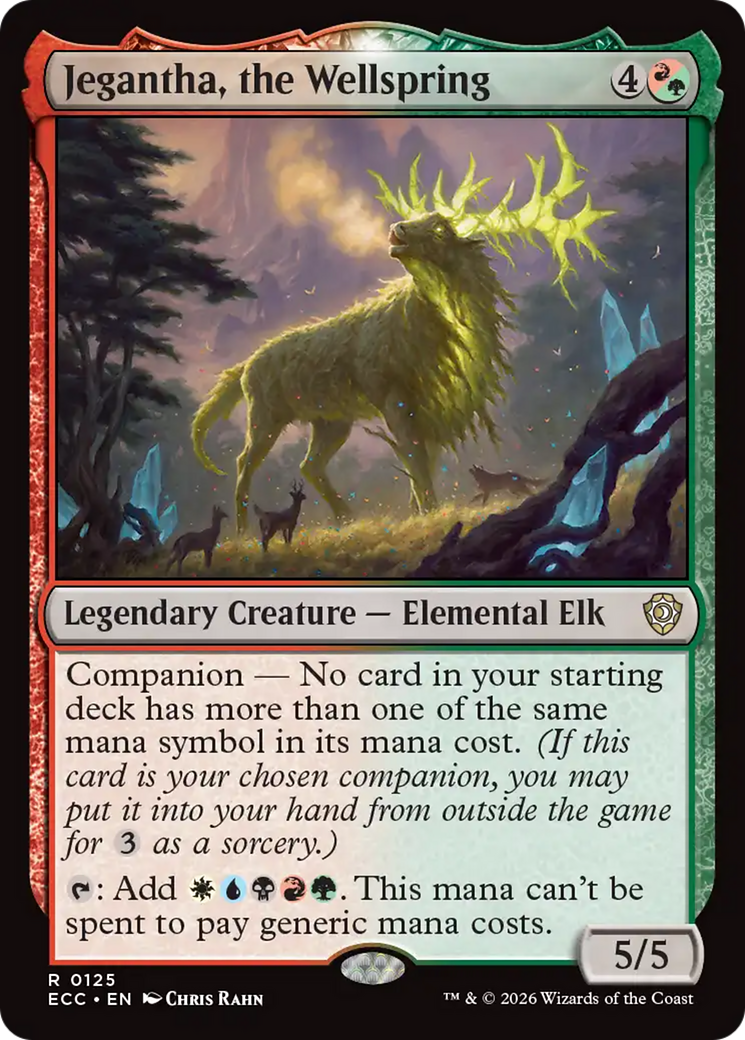 Jegantha, the Wellspring [Lorwyn Eclipsed Commander] | Lots Moore NSW