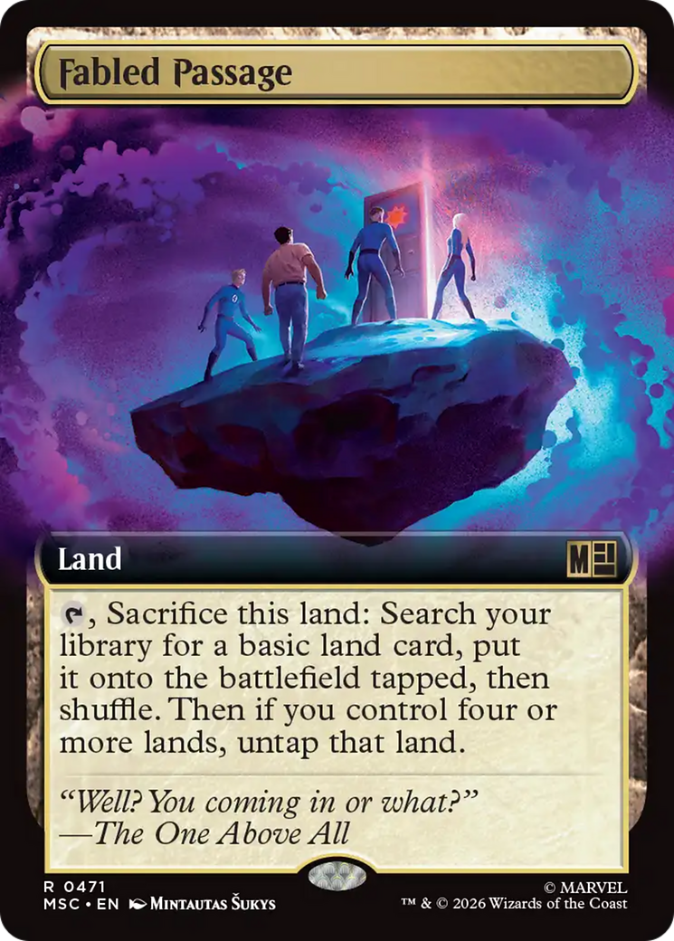 Fabled Passage (Extended Art) [Marvel Super Heroes Commander] | Lots Moore NSW