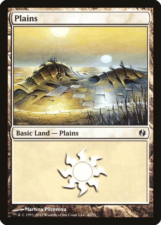 Plains (40) [Duel Decks: Venser vs. Koth] | Lots Moore NSW