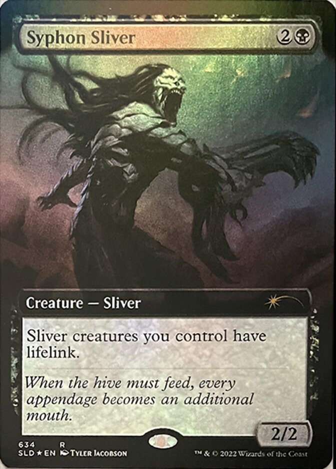 Syphon Sliver (Extended Art) [Secret Lair Drop Promos] | Lots Moore NSW
