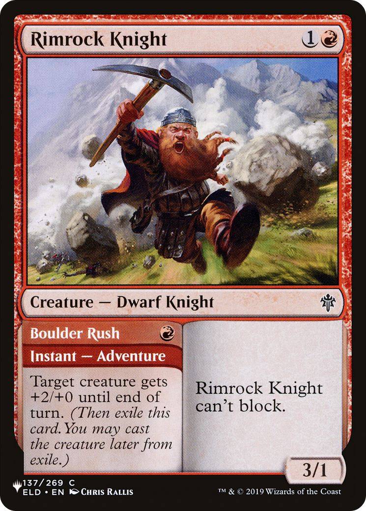Rimrock Knight [The List] | Lots Moore NSW