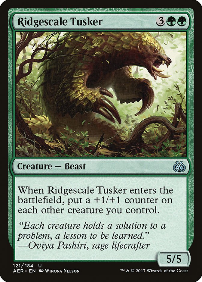 Ridgescale Tusker [Aether Revolt] | Lots Moore NSW