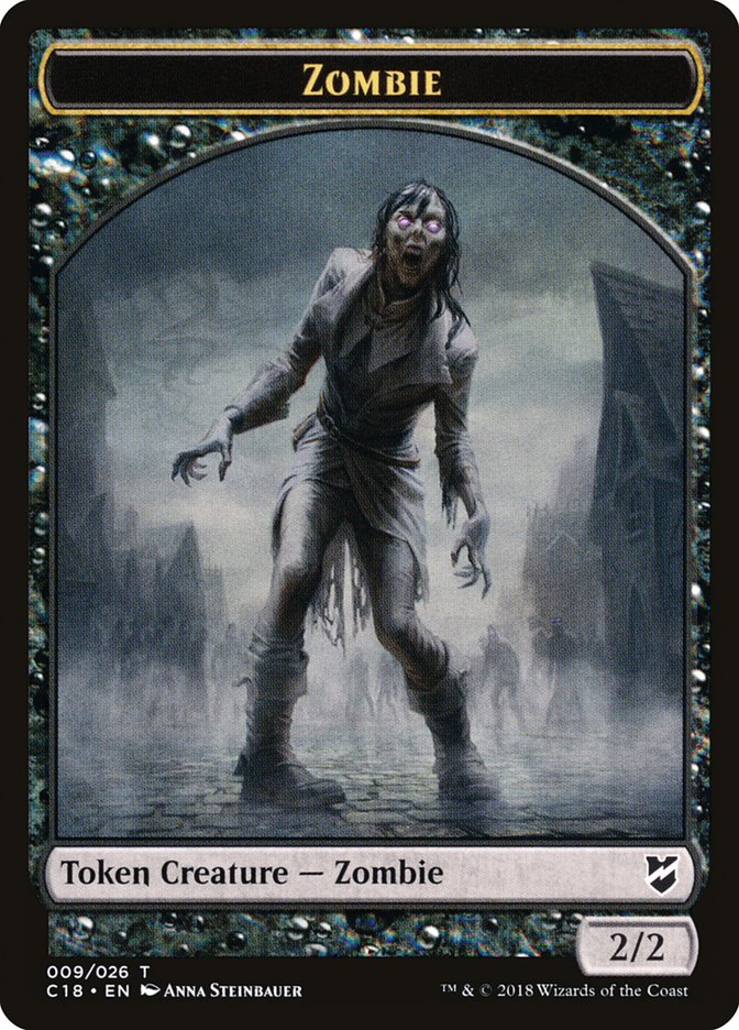 Zombie Token [Commander 2018 Tokens] | Lots Moore NSW