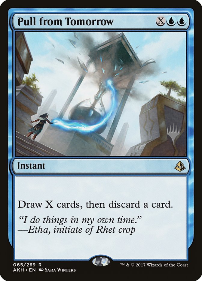 Pull from Tomorrow (Promo Pack) [Amonkhet Promos] | Lots Moore NSW