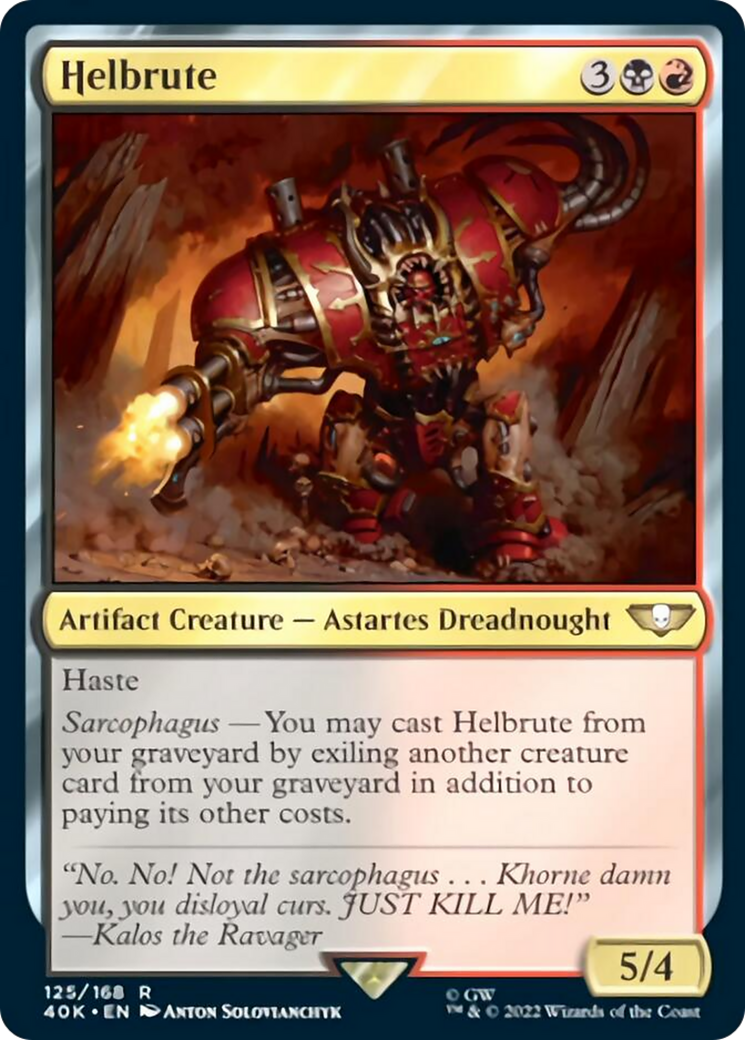 Helbrute (Surge Foil) [Warhammer 40,000] | Lots Moore NSW