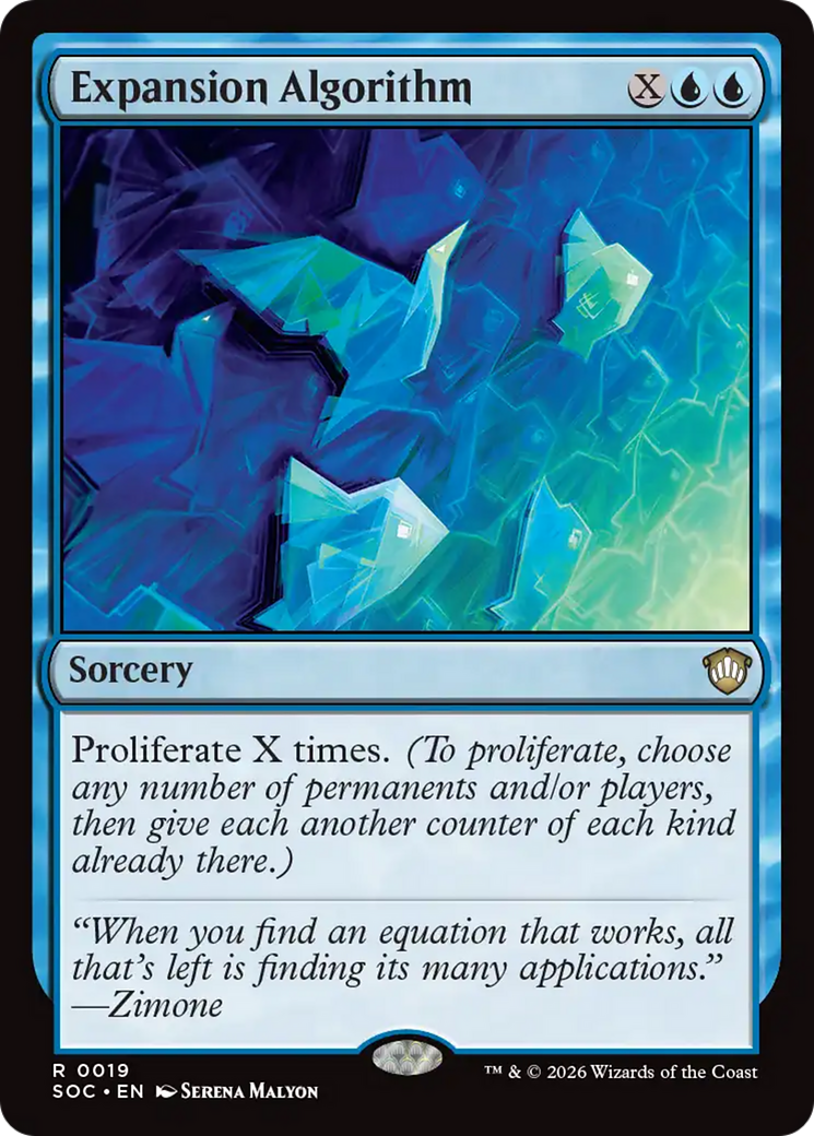 Expansion Algorithm [Secrets of Strixhaven Commander] Magic: The Gathering | Lots Moore NSW