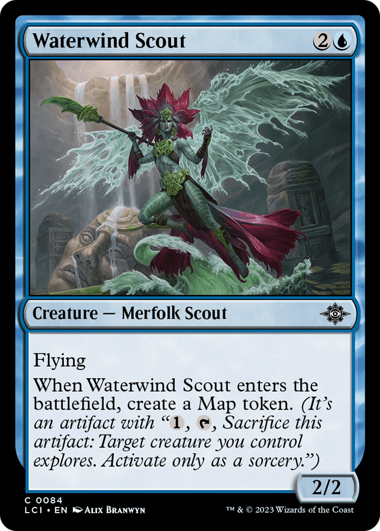 Waterwind Scout [The Lost Caverns of Ixalan] | Lots Moore NSW