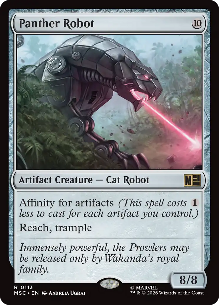 Panther Robot [Marvel Super Heroes Commander] | Lots Moore NSW