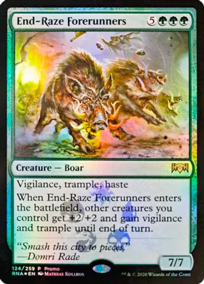 End-Raze Forerunners [Ravnica Allegiance Promos] | Lots Moore NSW