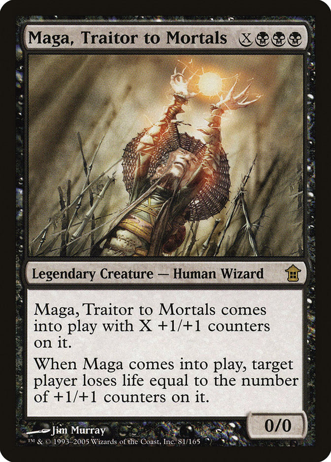 Maga, Traitor to Mortals [Saviors of Kamigawa] | Lots Moore NSW