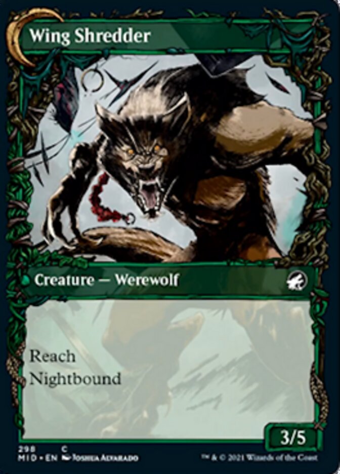 Bird Admirer // Wing Shredder (Showcase Equinox) [Innistrad: Midnight Hunt] | Lots Moore NSW