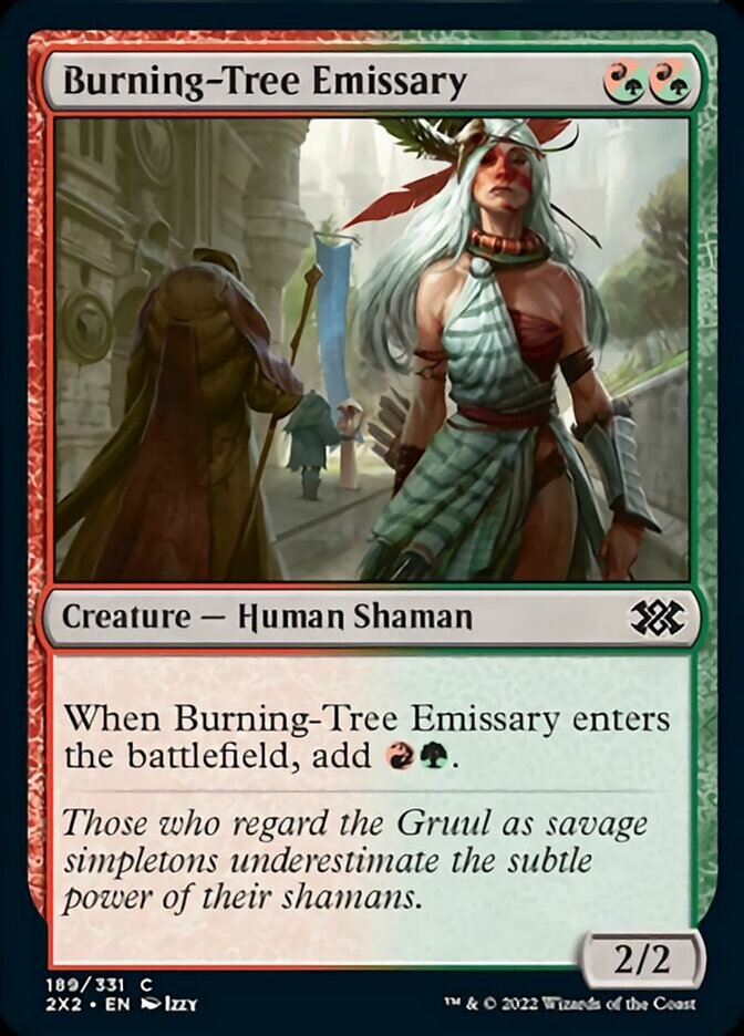 Burning-Tree Emissary [Double Masters 2022] | Lots Moore NSW