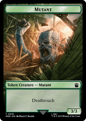 Alien Rhino // Mutant Double-Sided Token [Doctor Who Tokens] | Lots Moore NSW