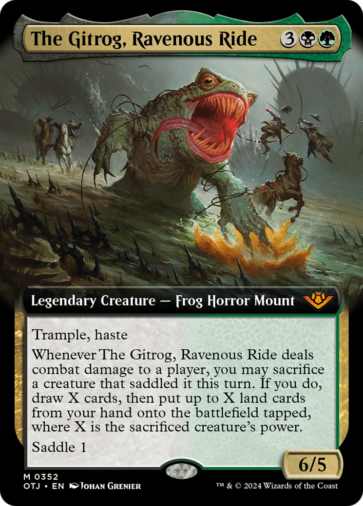 The Gitrog, Ravenous Ride (Extended Art) [Outlaws of Thunder Junction] | Lots Moore NSW