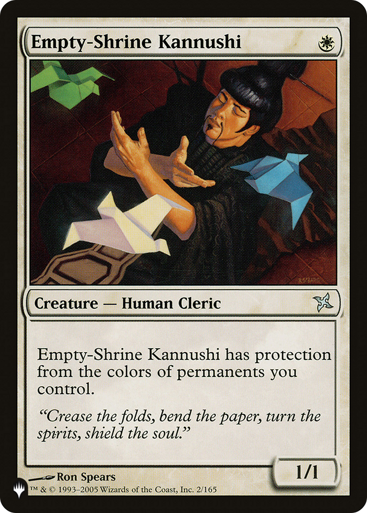 Empty-Shrine Kannushi [The List Reprints] | Lots Moore NSW