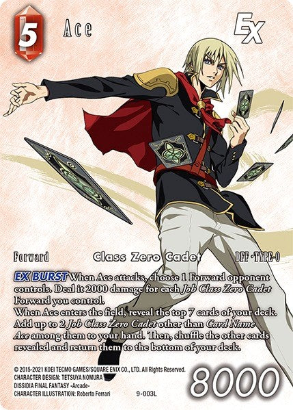 Ace EX (Full Art Reprint) [Crystal Dominion] | Lots Moore NSW